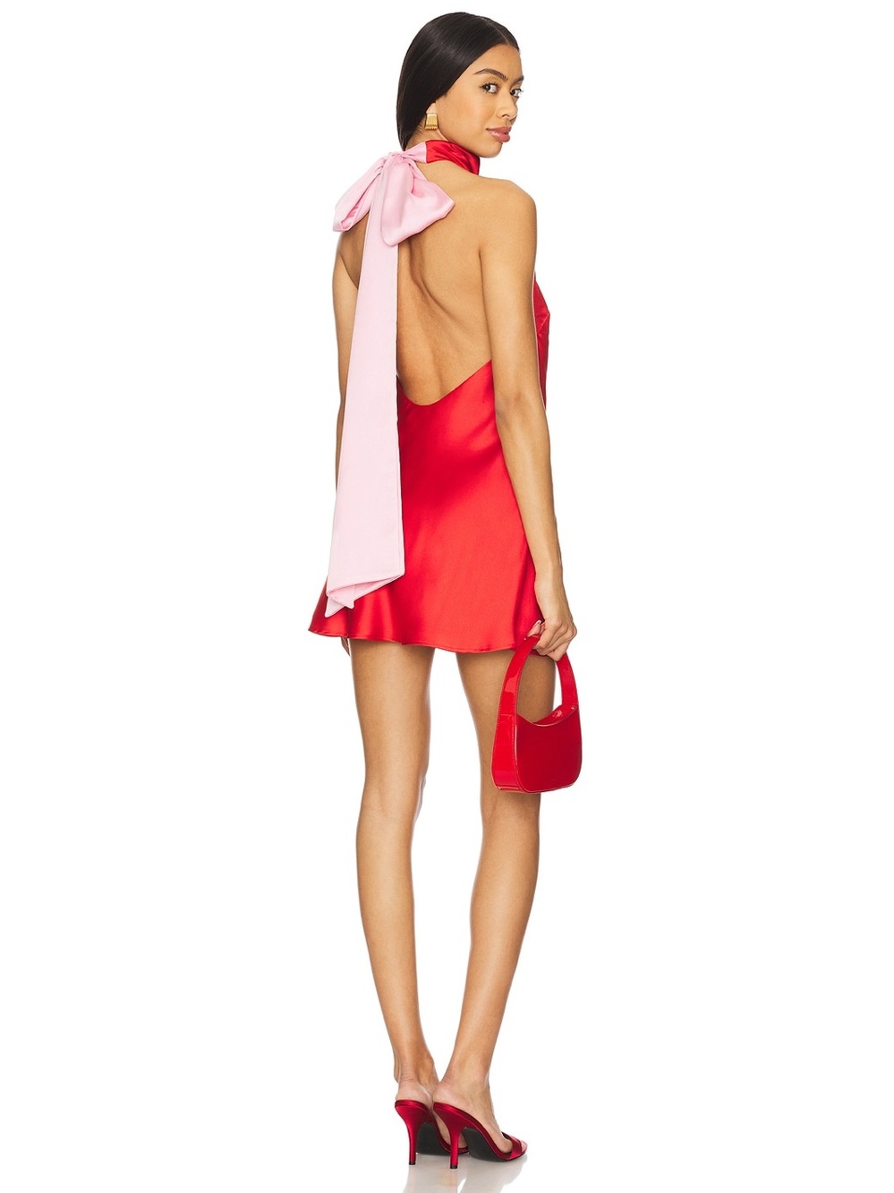 Show Me Your Mumu x REVOLVE Lisa Mini Dress in Vday Colorblock